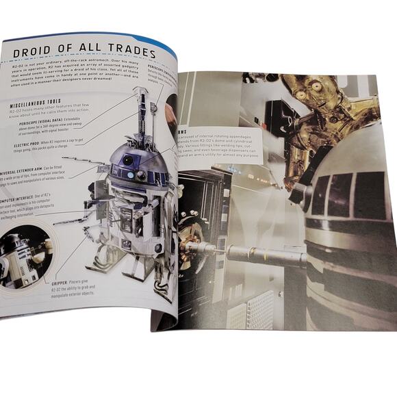 Star Wars R2 D2 Incredi Builds Book Only Inside Look at Ultimate Astromech Droid - Picture 3 of 5